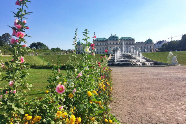 Spaziergaenge in WIen: Das Belvedere im 3. Bezirk