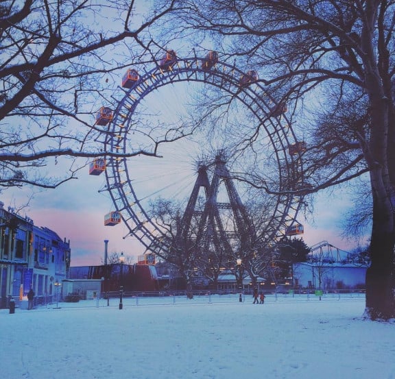 Prater im Winter