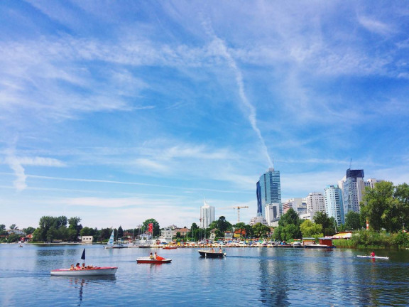 Naturbadeplaetze in Wien