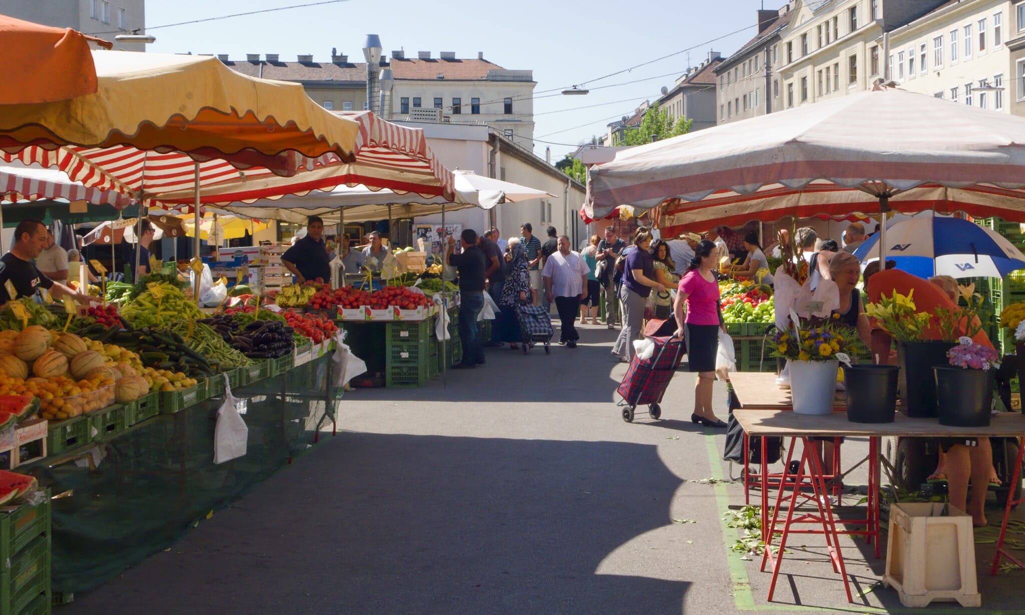 Hannovermarkt Wien im 20. Bezirk