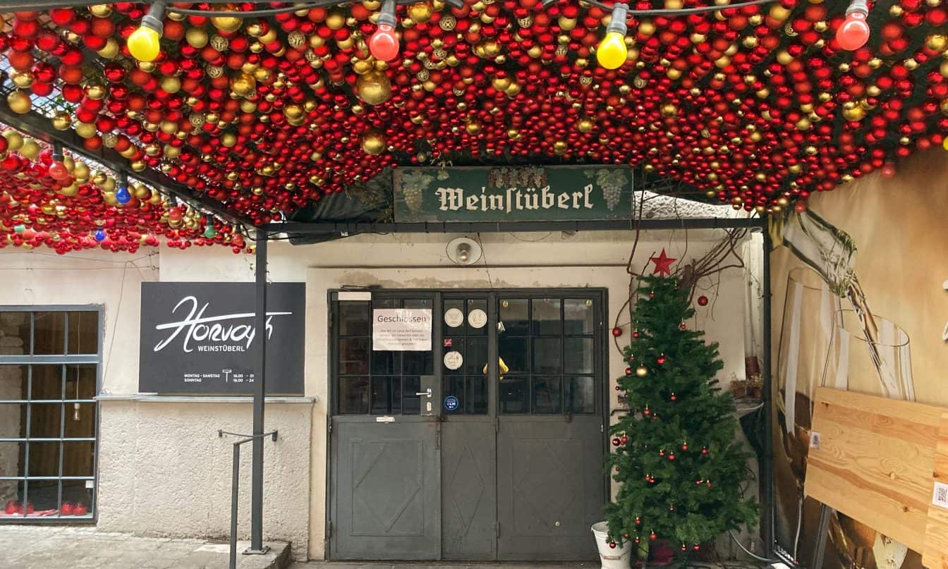 Horvaths Weinstüberl am Spittelberg im Winter (c) Alissa Hacker | 1000things