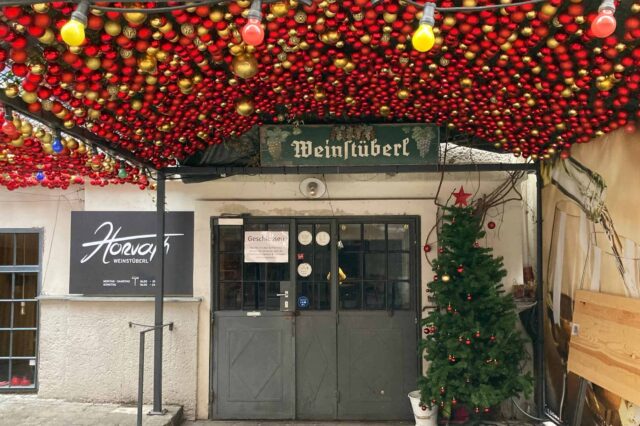 Horvaths Weinstüberl am Spittelberg im Winter (c) Alissa Hacker | 1000things