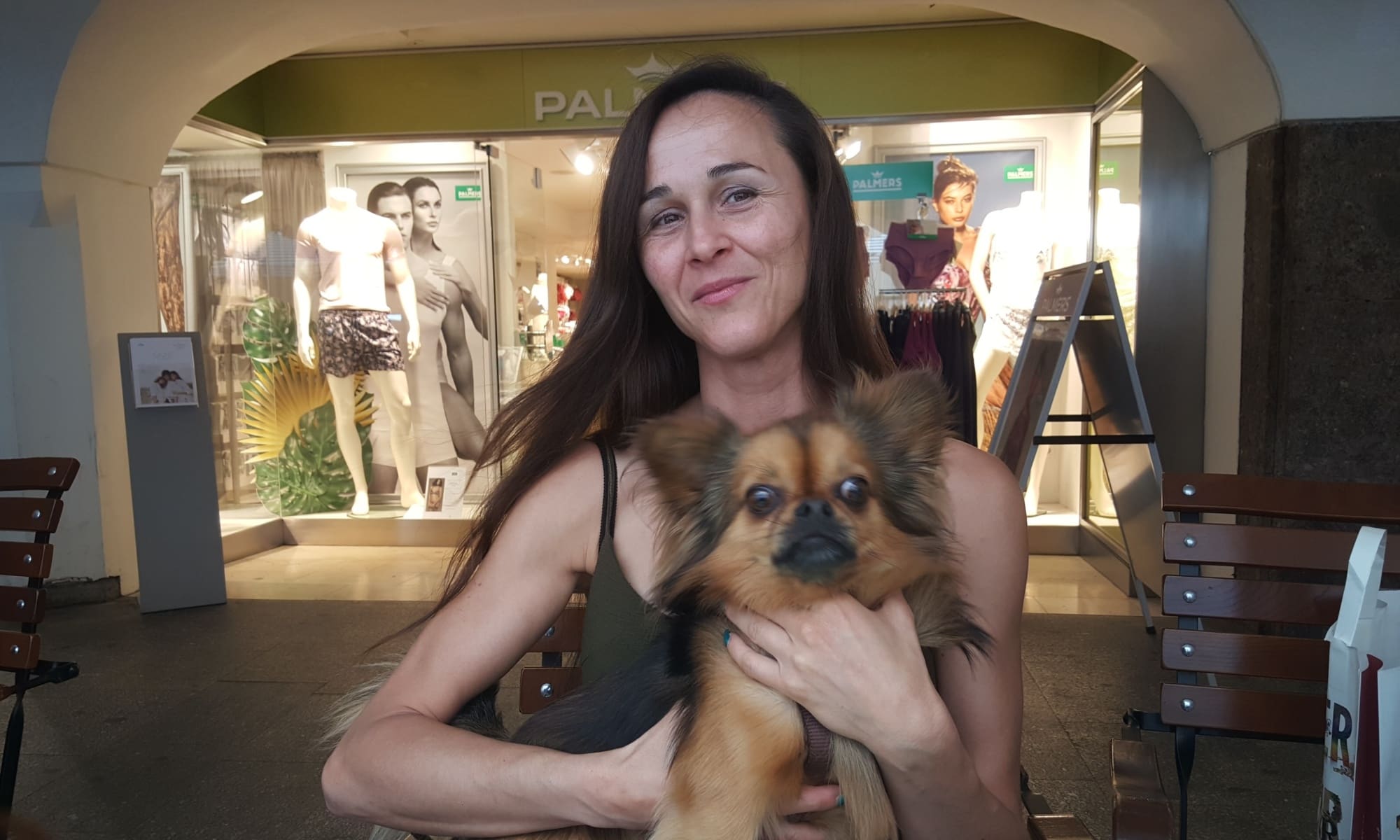 Lebende Statue Silberne Frau Innsbruck