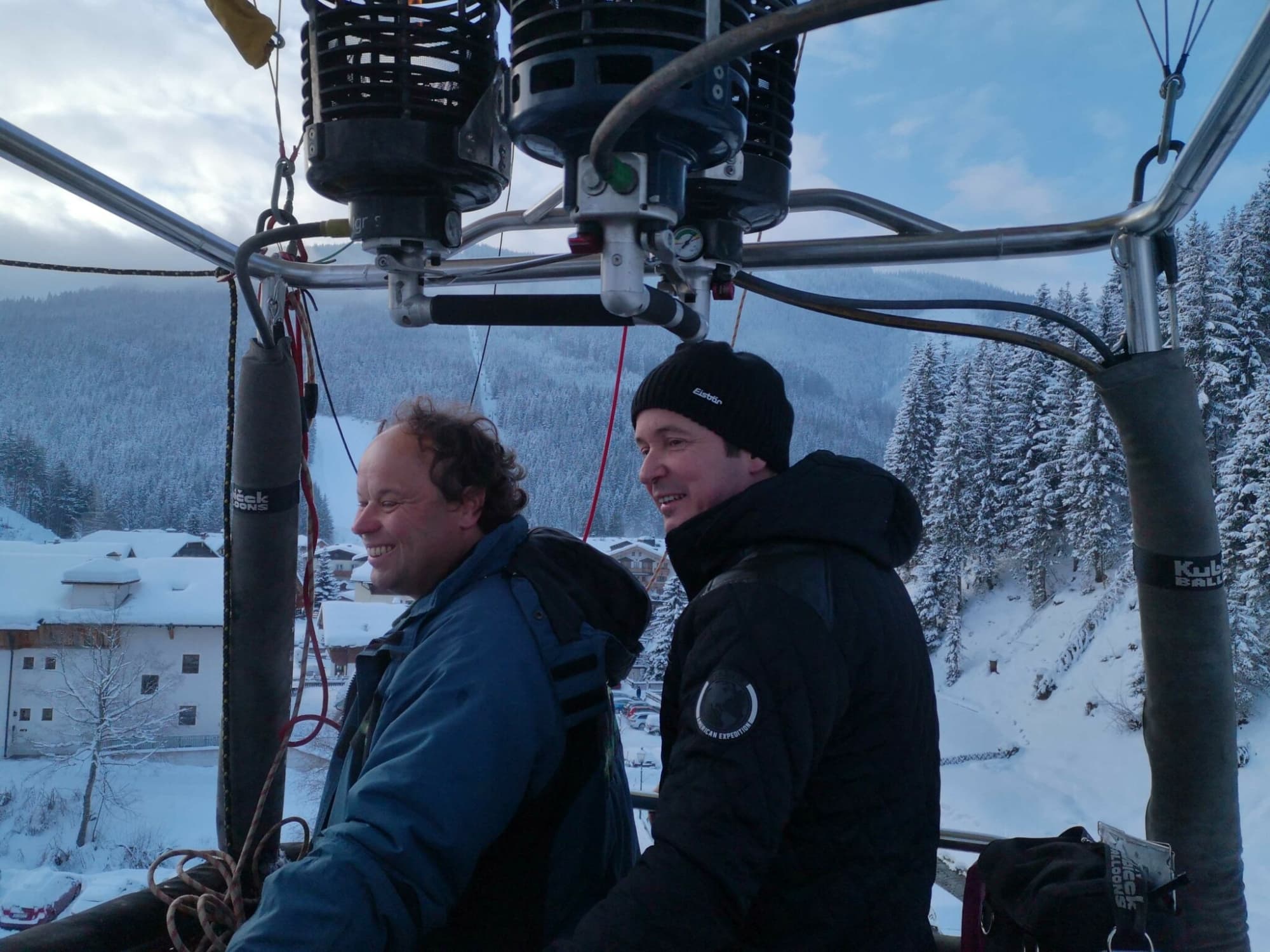 Heißluftballon fahren