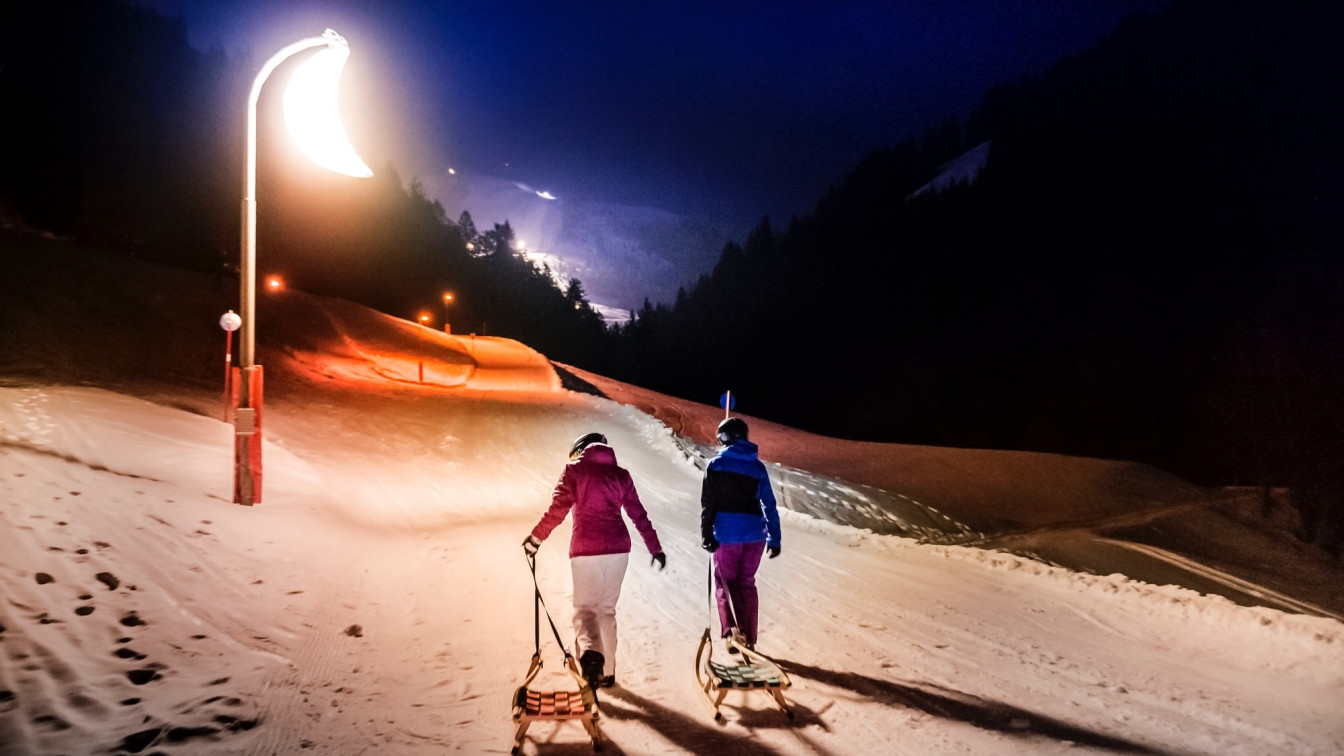 Nachtrodeln Söll Mondrodelbahn