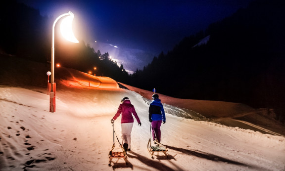 Nachtrodeln Söll Mondrodelbahn