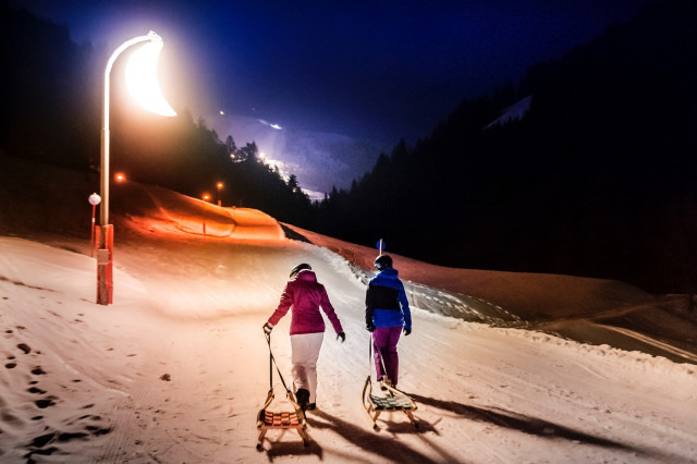 Nachtrodeln Söll Mondrodelbahn