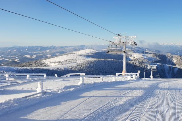 Schnee auf den Pisten in Stuhleck (c) Stuhleck