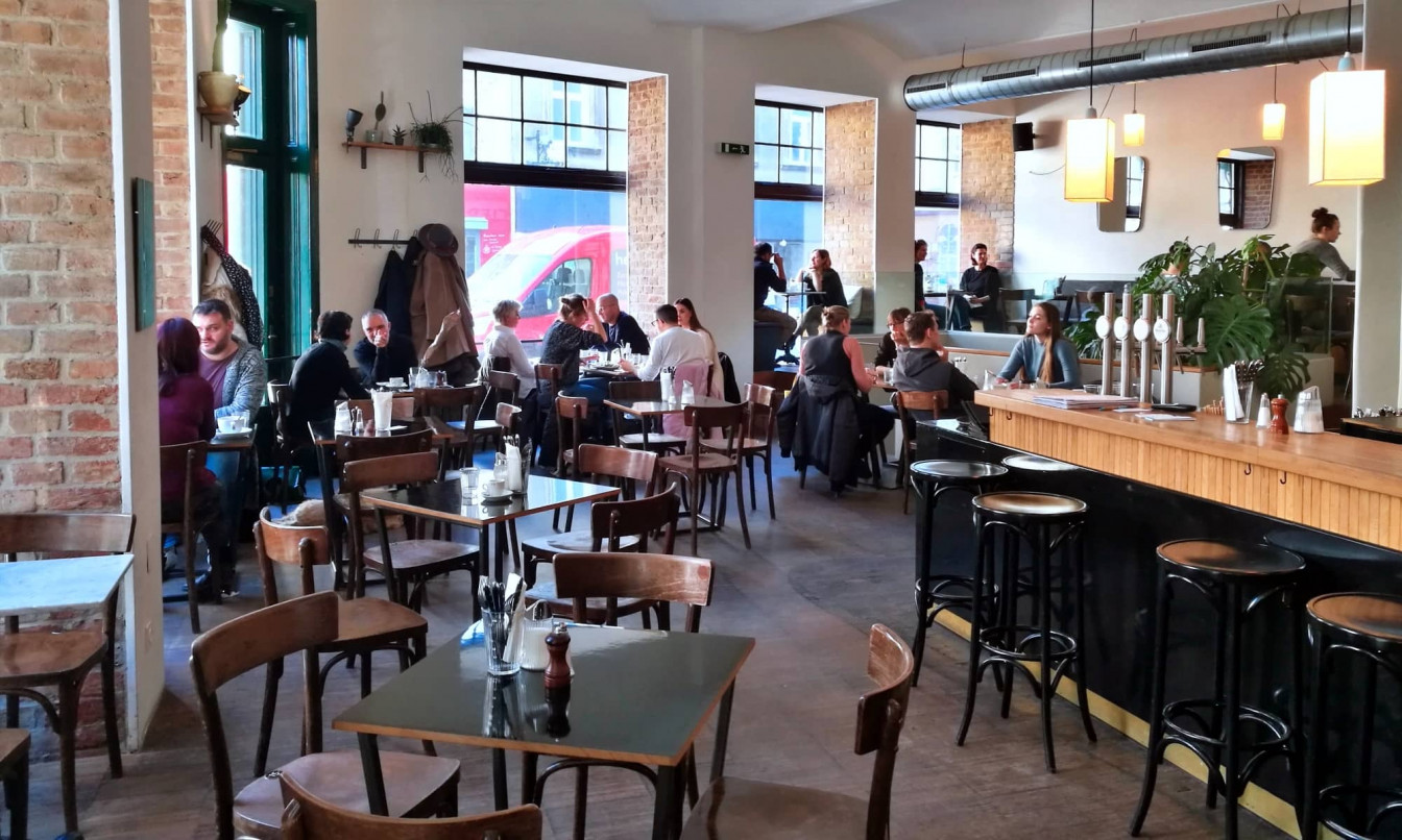 Café Propeller im 5. Bezirk: Innenansicht