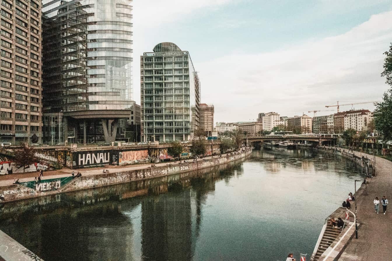 Donaukanal im Frühling (c) Julian Behrenbeck