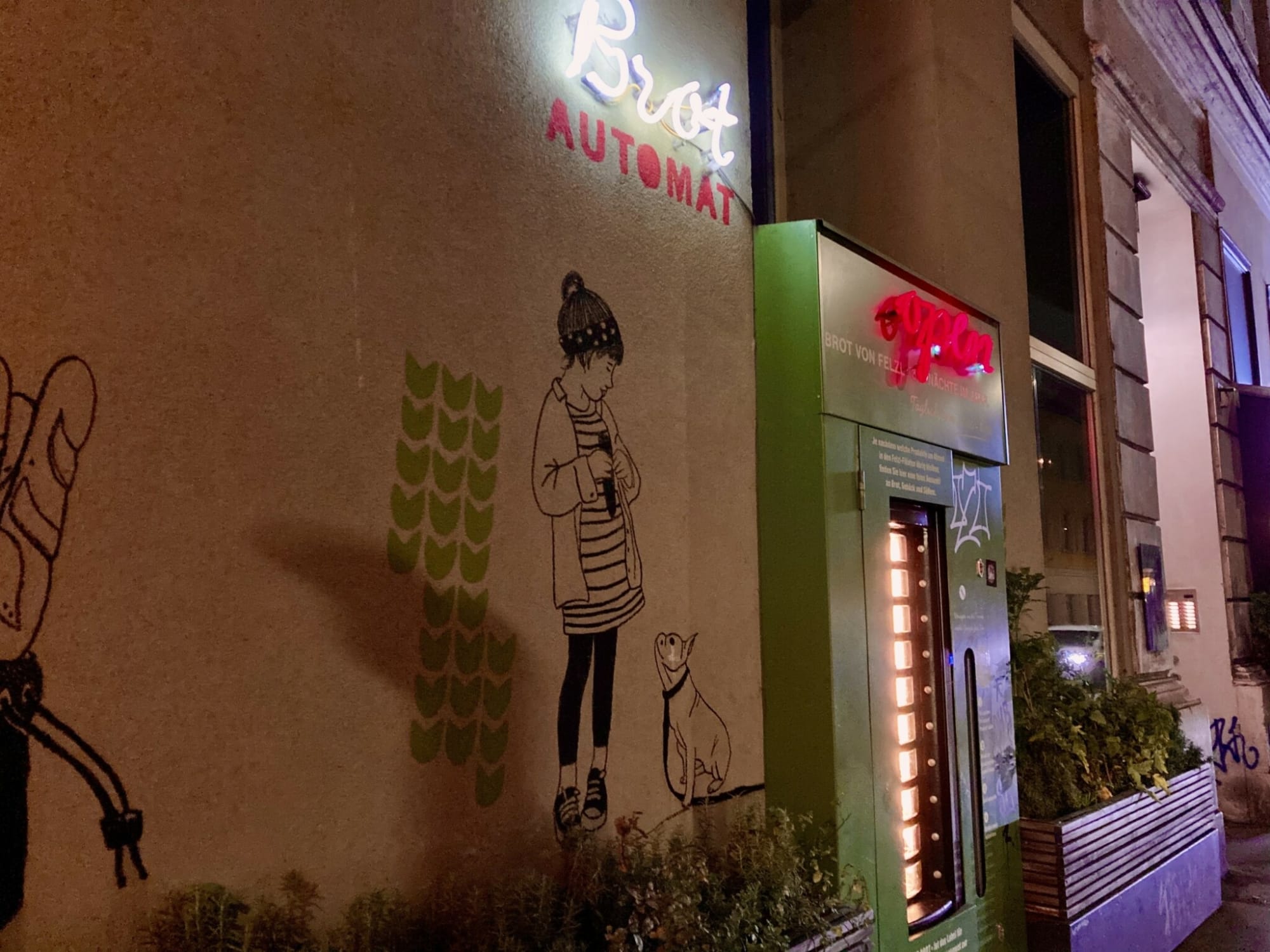 Felzl Brotautomaten take away Lokale