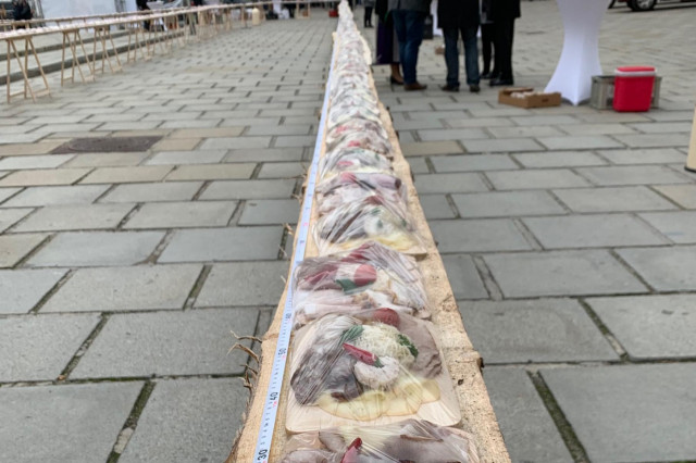 Brettljause Weltrekord