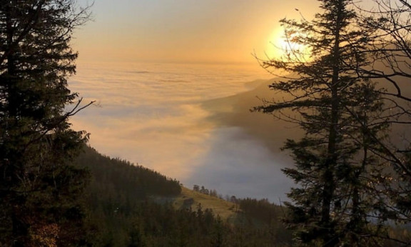 Schneeberg Nebel Wien