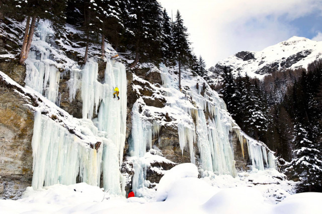 eisklettern in osttirol
