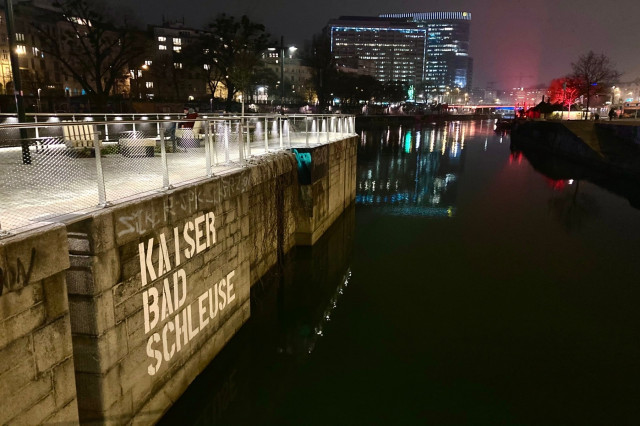 kaiserbad schleuse donaukanal