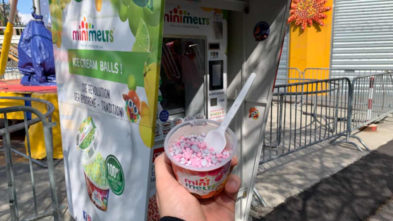 Eiscremeballsautomat