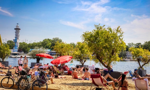 Copa Beach Wien Sommer