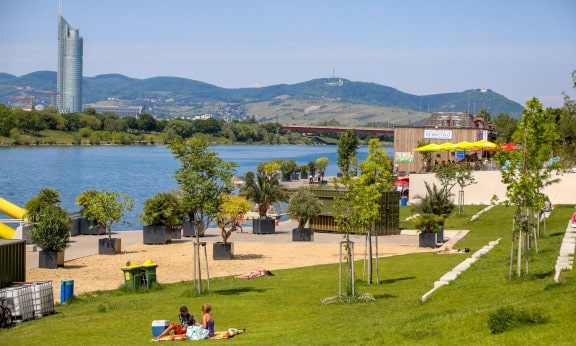 Der Copa Beach an der Neuen Donau. (c) PID/Fürthner