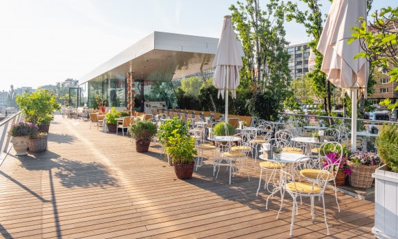 Motto am Fluss Wien Terrasse