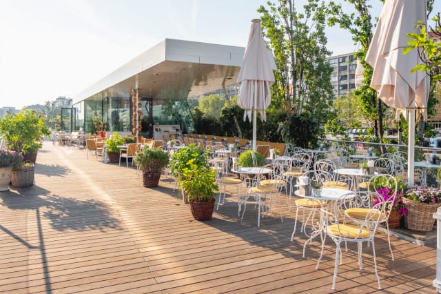 Motto am Fluss Wien Terrasse