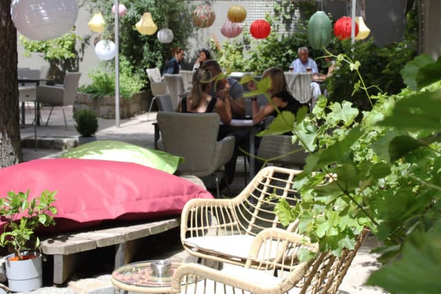 LeBuesch Linz Gastgarten