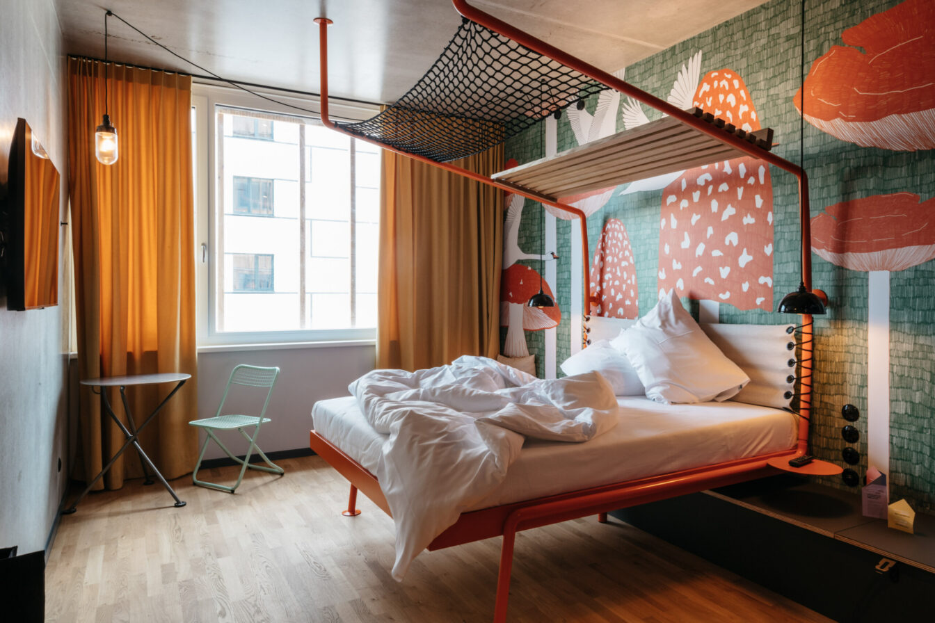 Ein Hotel-Zimmer: Superbude Wien, 1020