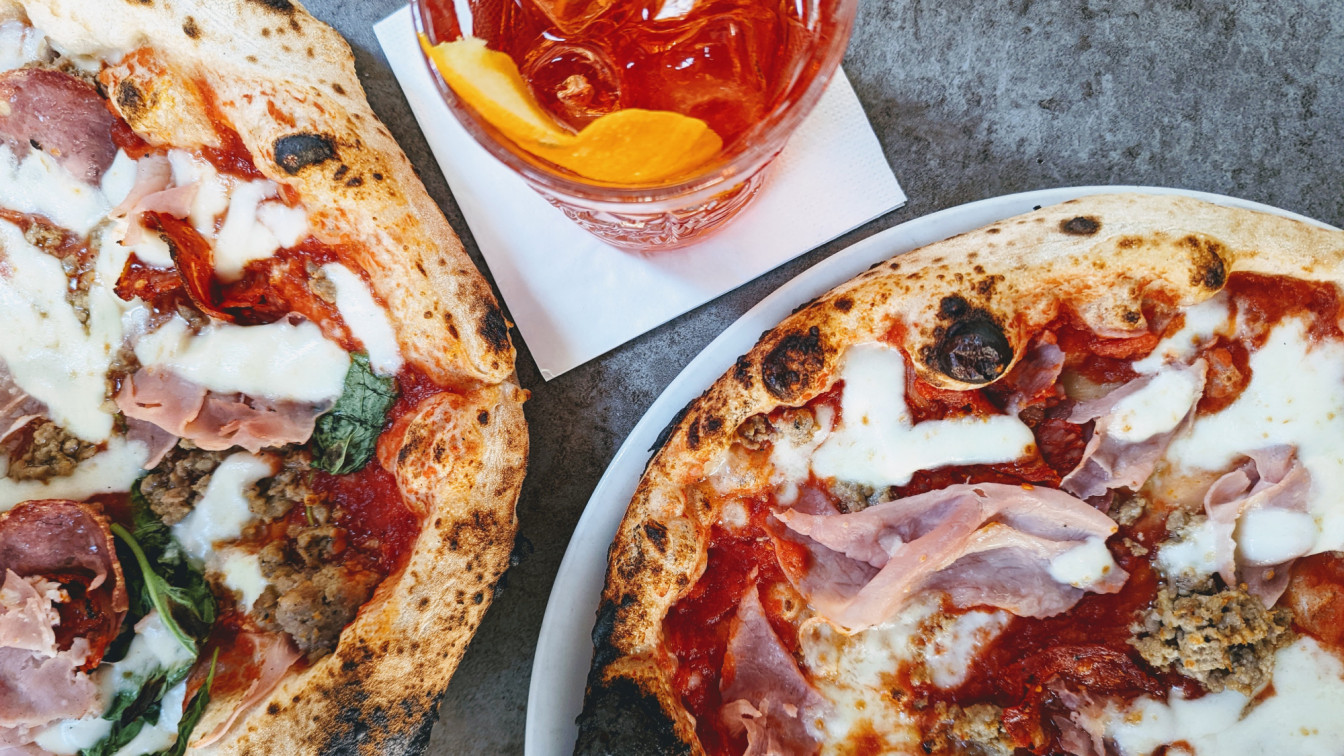 Pizzeria Riva Wien Pizza Negroni