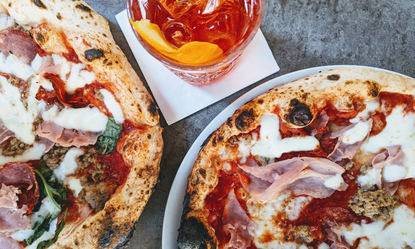 Pizzeria Riva Wien Pizza Negroni