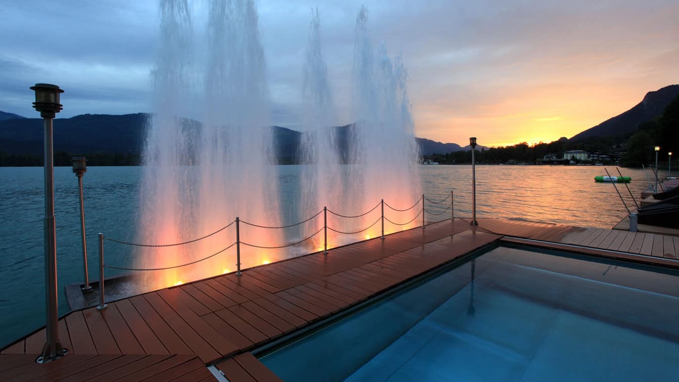 Das Seebad im Hotel Weisses Rössl | (c) Weisses Rössl