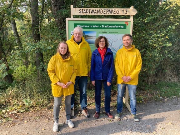 Greenpeace eröffnet den Stadtwanderweg 13 in der Lobau. (c) Alissa Hacker