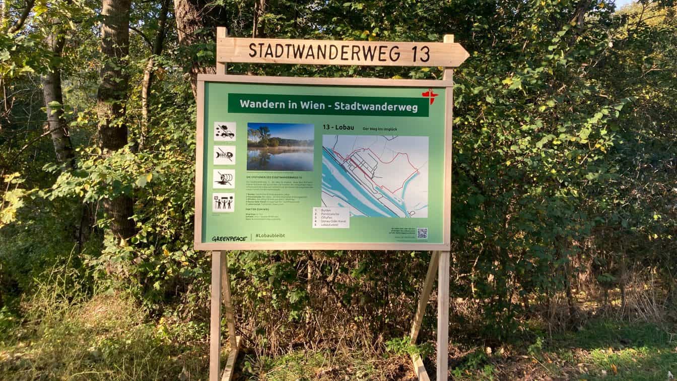 Der Stadtwanderweg 13 von Greenpeace. (c) Alissa Hacker | 1000things