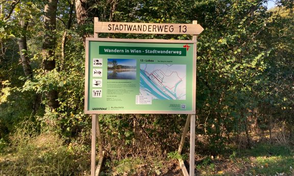 Der Stadtwanderweg 13 von Greenpeace. (c) Alissa Hacker | 1000things
