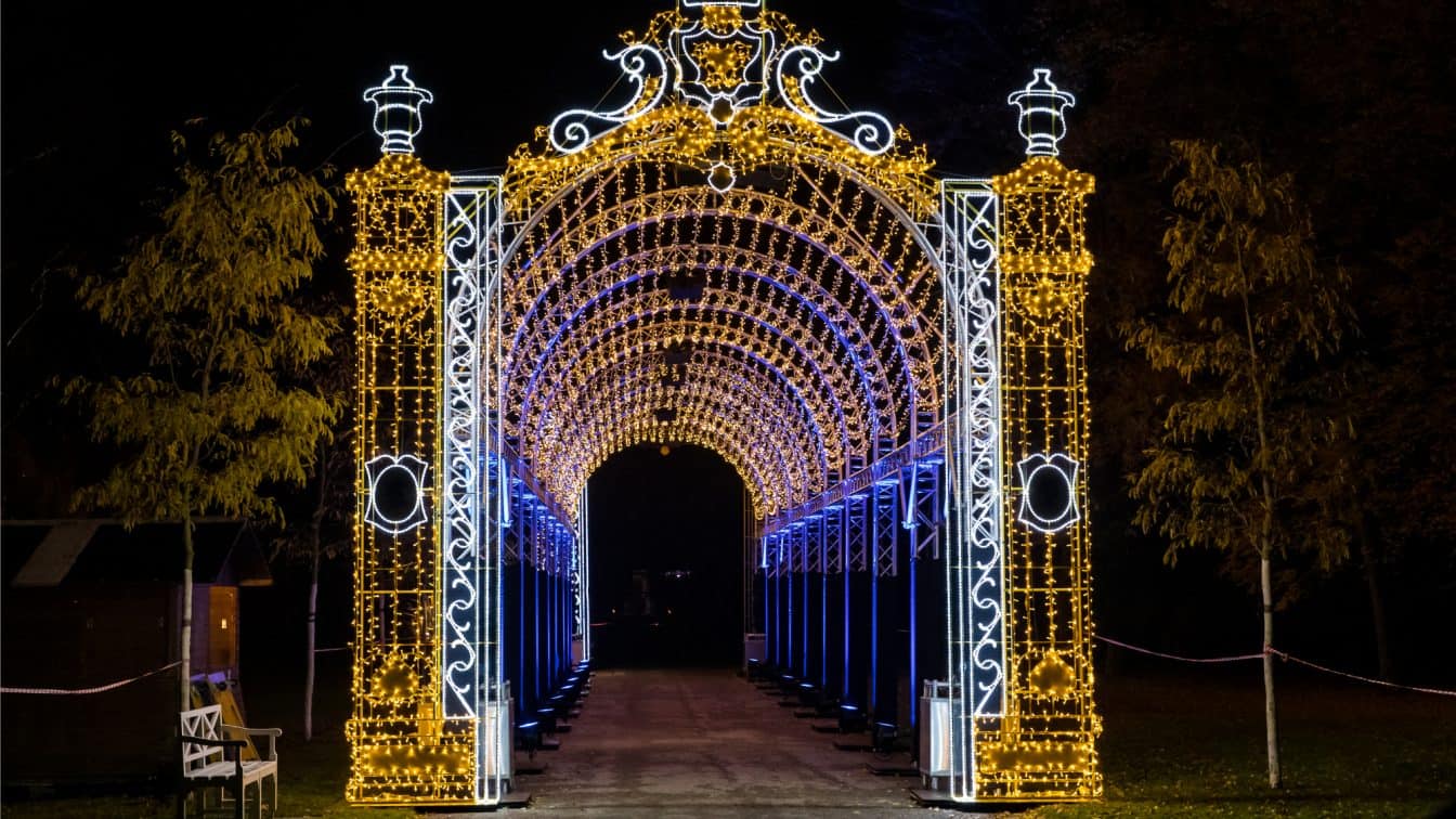 Lichtergarten Schlosspark Laxenburg