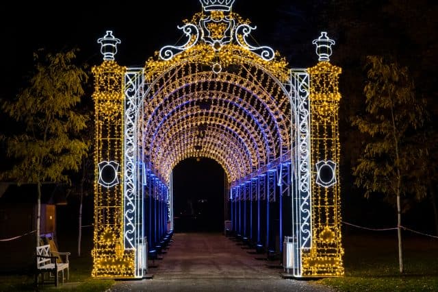 Lichtergarten Schlosspark Laxenburg