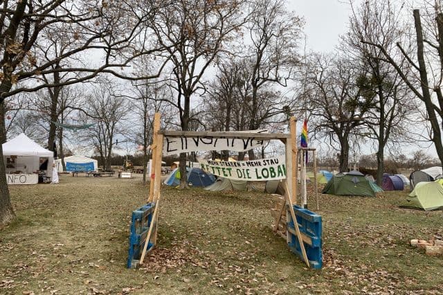 Protestcamp Hirschstetten