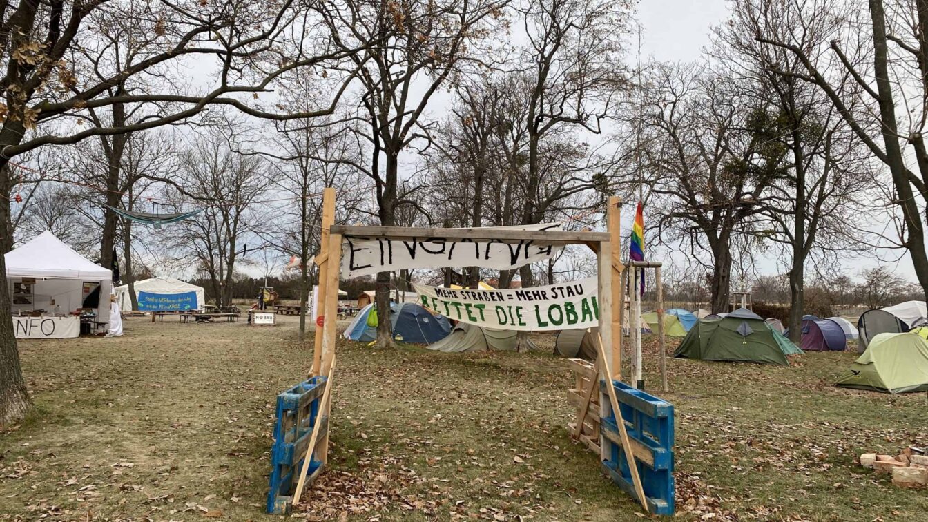 Protestcamp Hirschstetten