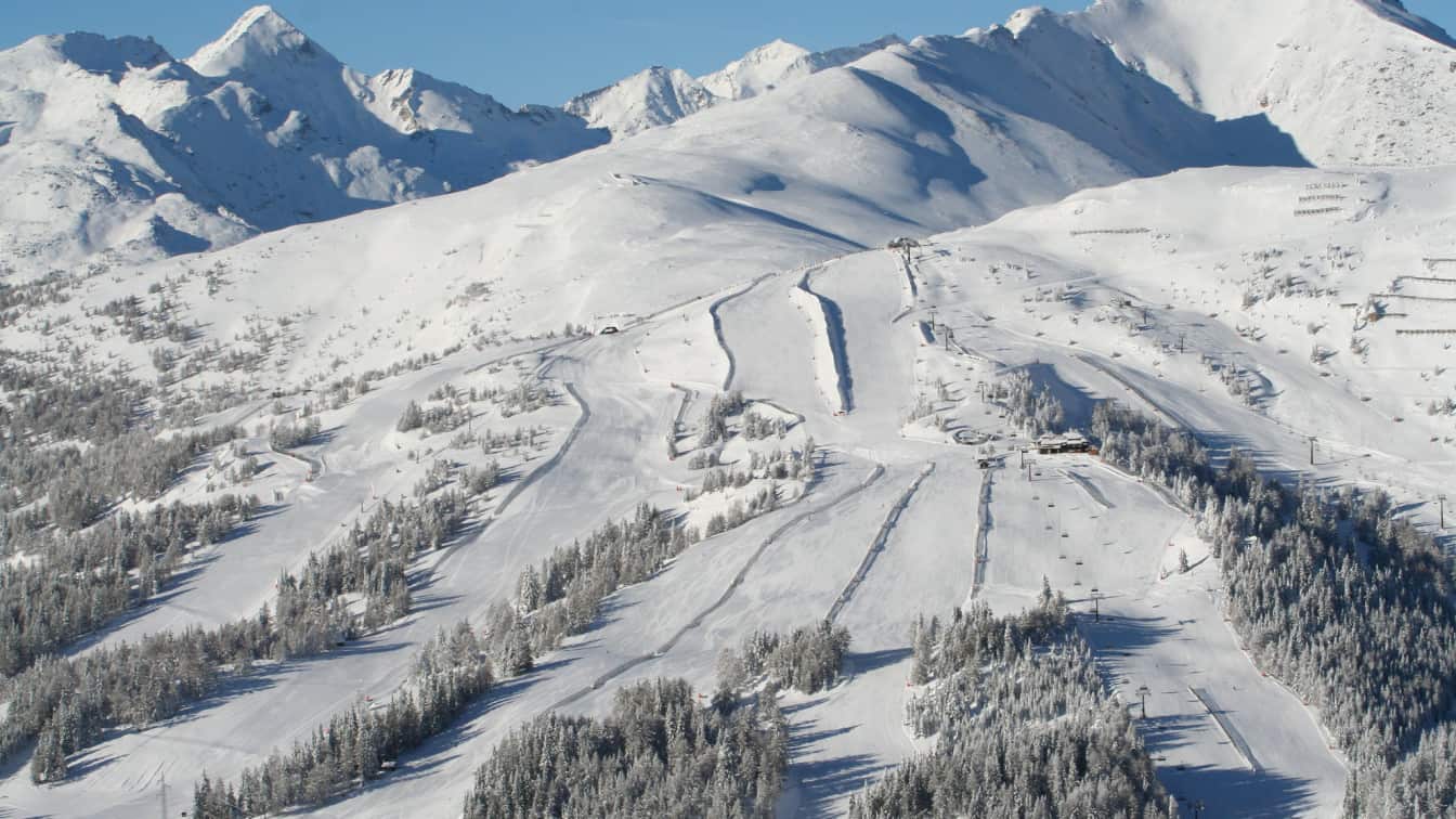 Die Pisten im Skigebiet Katschberg (c) Tourismusregion Katschberg-Rennweg