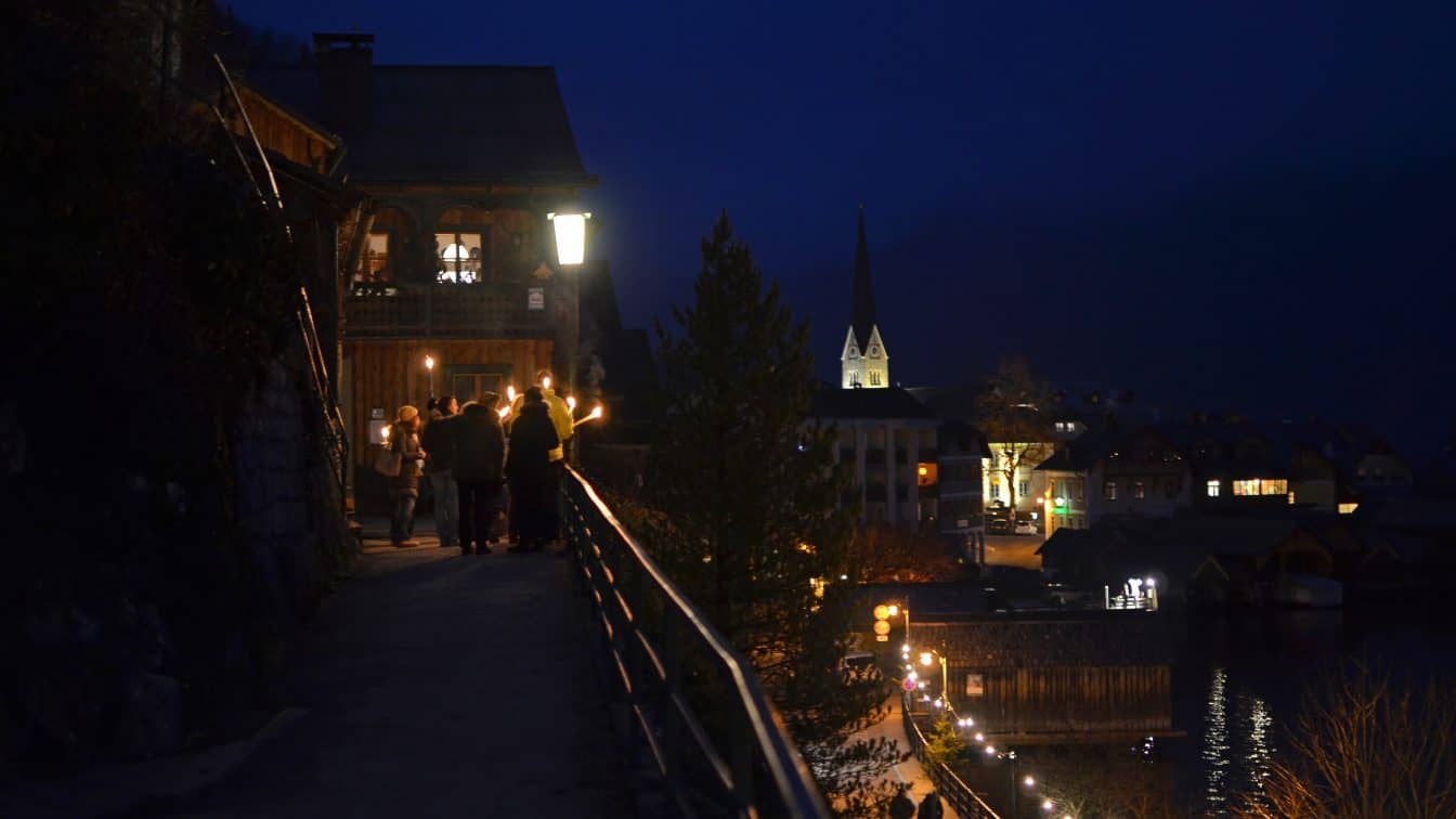 Fackelwanderung in Hallstatt (c) Stefanie Wallner