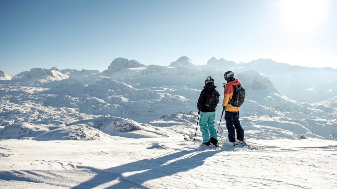 Krippenstein Winter Skifahren