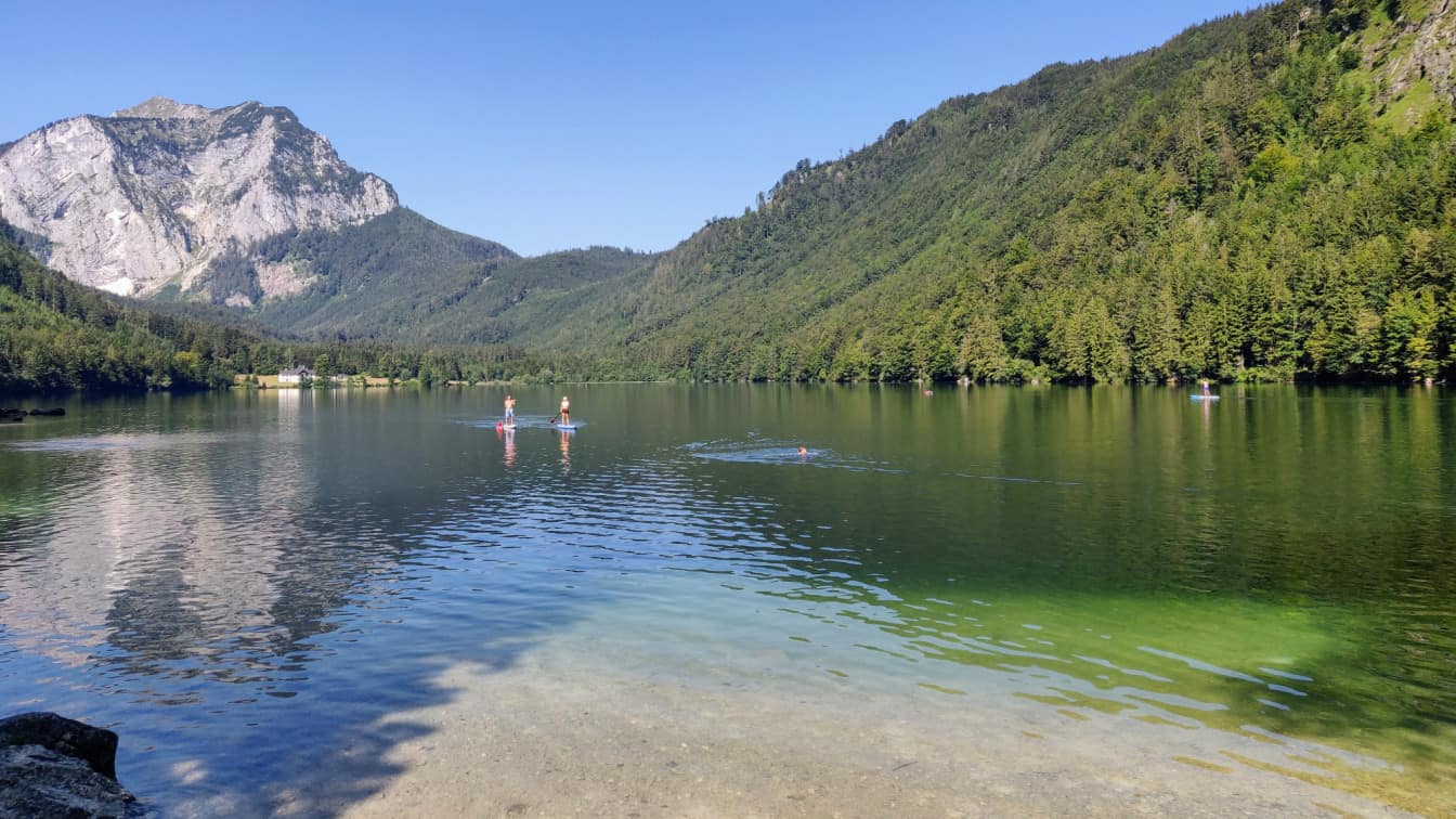 Langbathsee Salzkammergut Sommer Oberösterreich