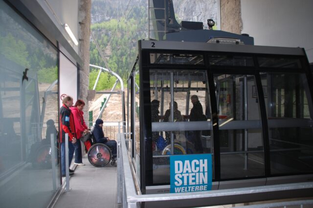 Dachstein Seilbahn barrierefrei (c) Die Seilbahn ist barrierefrei. (c) OÖ Seilbahnholding