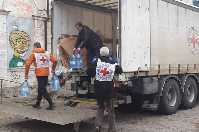 Hilfe in der Ukraine – Rotes Kreuz (c) ICRC