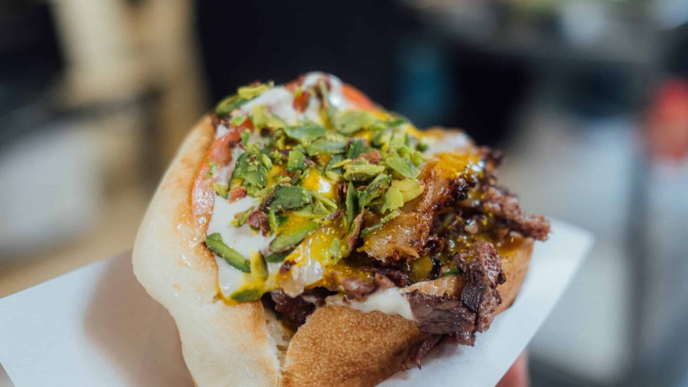 Döner mit Sauce
