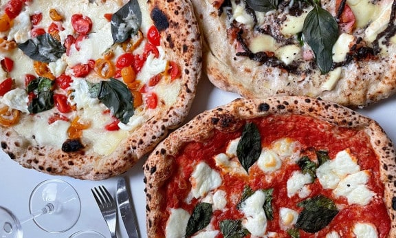 Il Mercato: Drei Pizzen