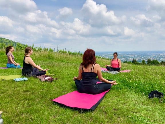 Yogabrunch im Weingarten (c) Soulshine Yoga 