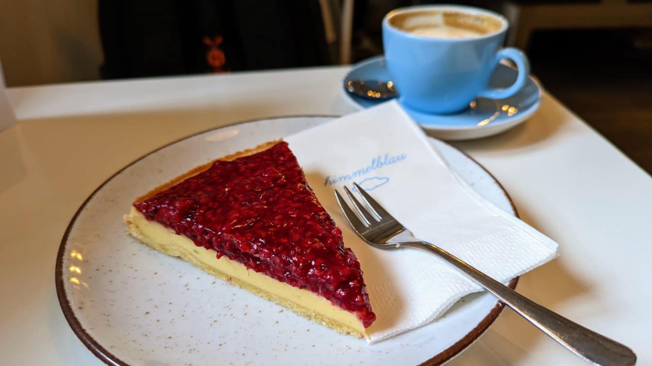 Cafe Himmelblau Kuchen