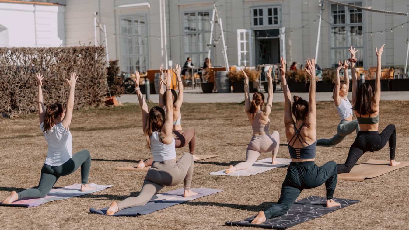 Yoga und Brunch im Augarten mit The Wyld Thing und Sperling im Augarten (c) The Wyld Thing