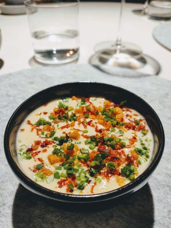 Restaurant Herzig Wien: Carbonara als fine dining Gericht