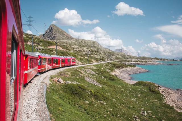 Interrail Ticket gewinnen Zug