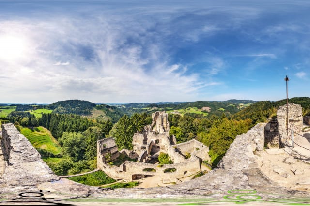 Die Ruine Prandegg in Oberösterreich (c) OÖ Tourismus | Steininger
